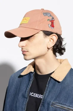 Iceberg beige Cap with logo