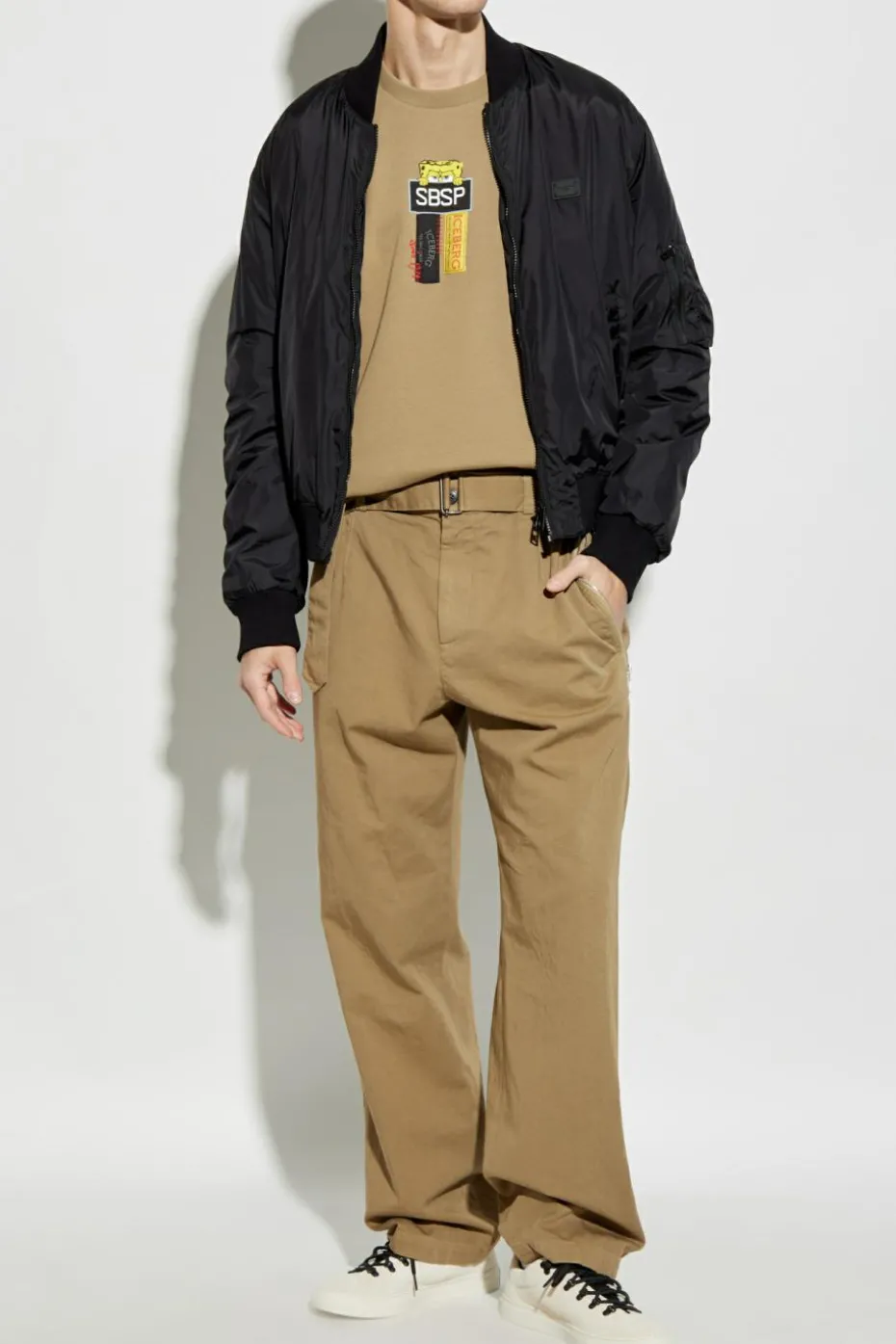 Iceberg beige Sweatshirt with logo