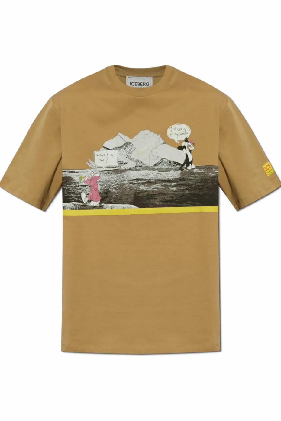 Iceberg beige T-shirt with print