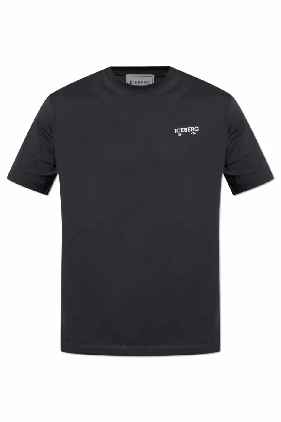 Iceberg BLACK T-shirt with logo