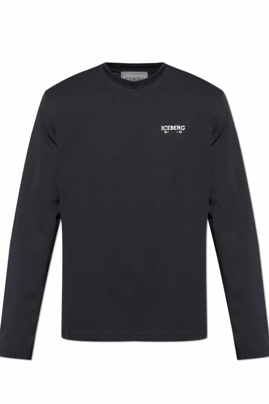 Iceberg BLACK T-shirt with logo