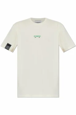 Iceberg cream Printed T-shirt