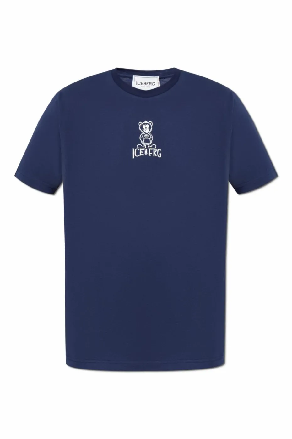 Iceberg NAVY BLUE T-shirt with print