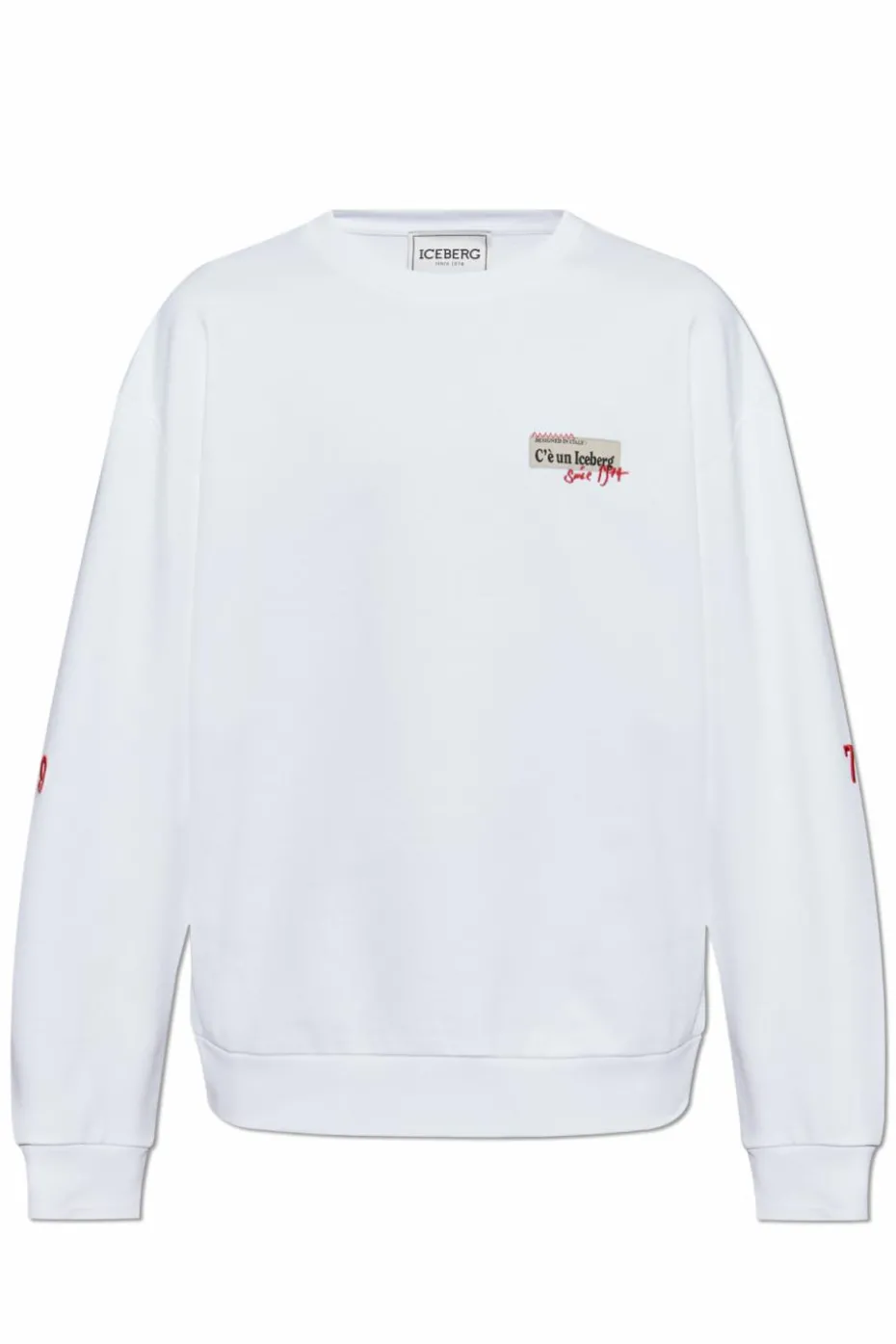 Iceberg WHITE Printed sweatshirt