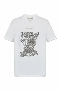 Iceberg WHITE Printed T-shirt
