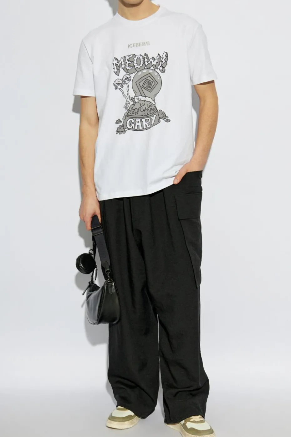 Iceberg WHITE Printed T-shirt
