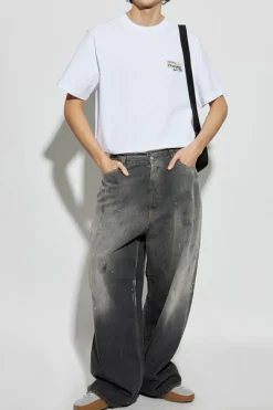 Iceberg WHITE T-shirt with patches and print