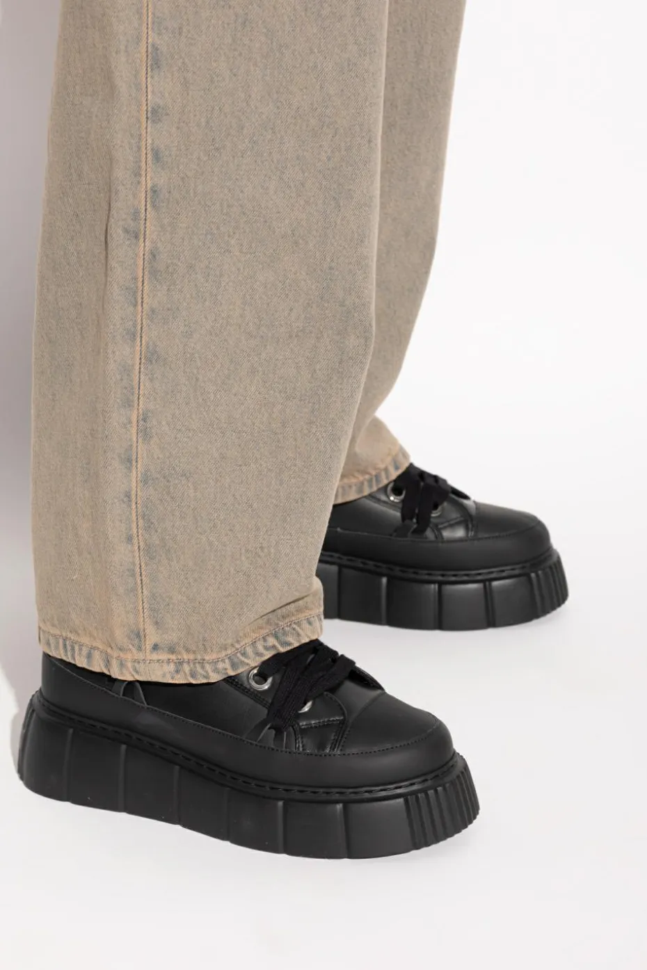 Inuikii BLACK "Leather Matilda" shoes