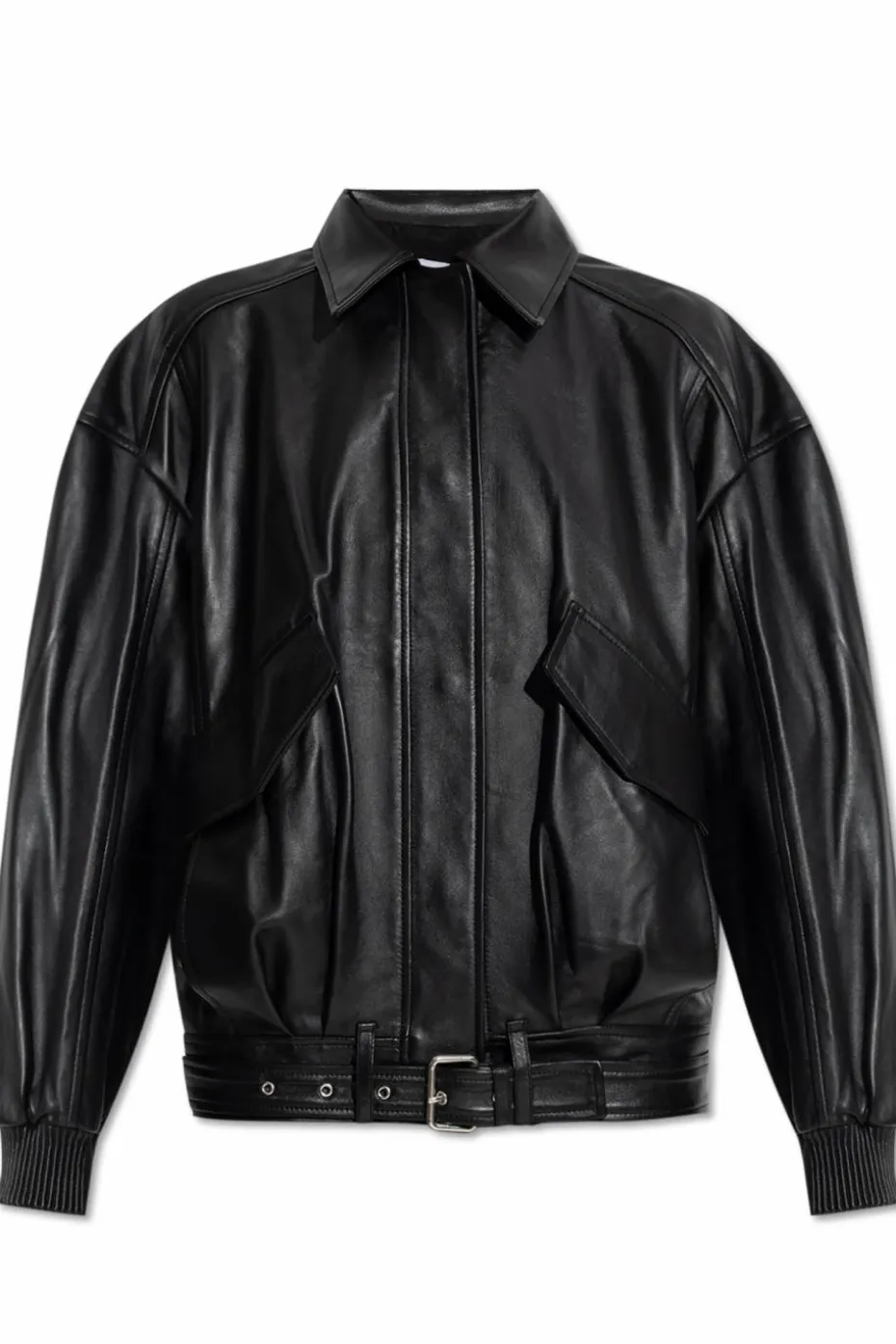 Iro BLACK Leather jacket "Manka"
