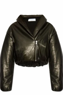 Iro BLACK Puffer Jacket Auxence