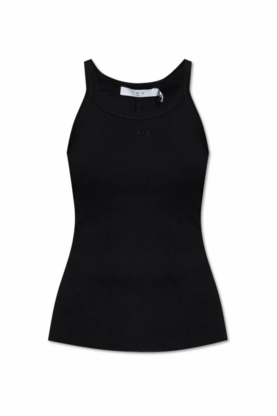 Iro BLACK Ribbed top "Palissa"