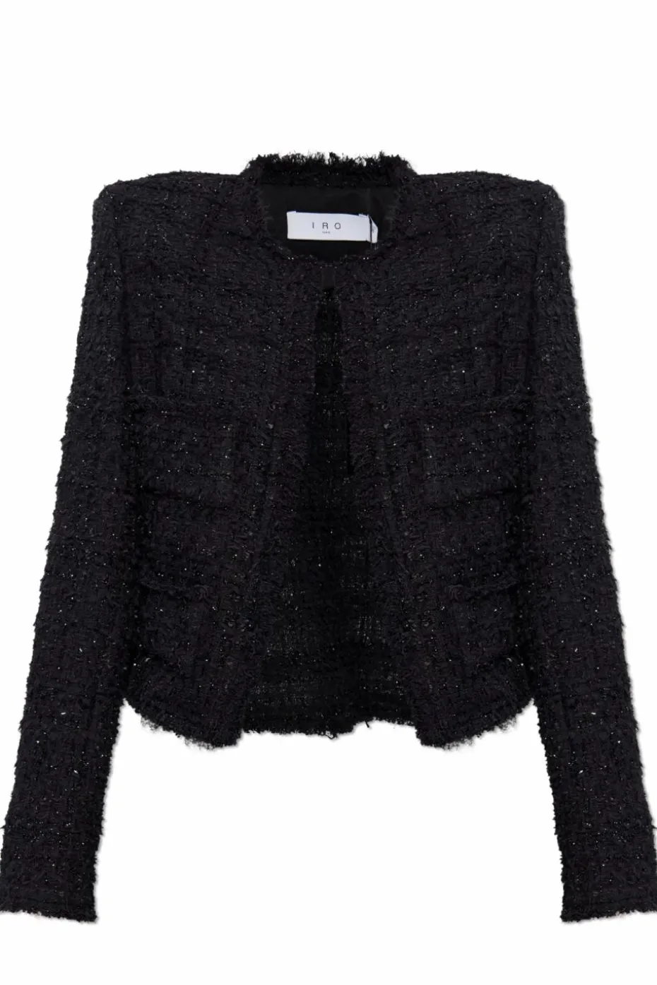Iro BLACK Tweed blazer "Safira"