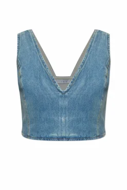 Iro BLUE Denim top `Illianā