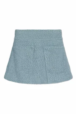 Iro BLUE Tweed skirt Ciona