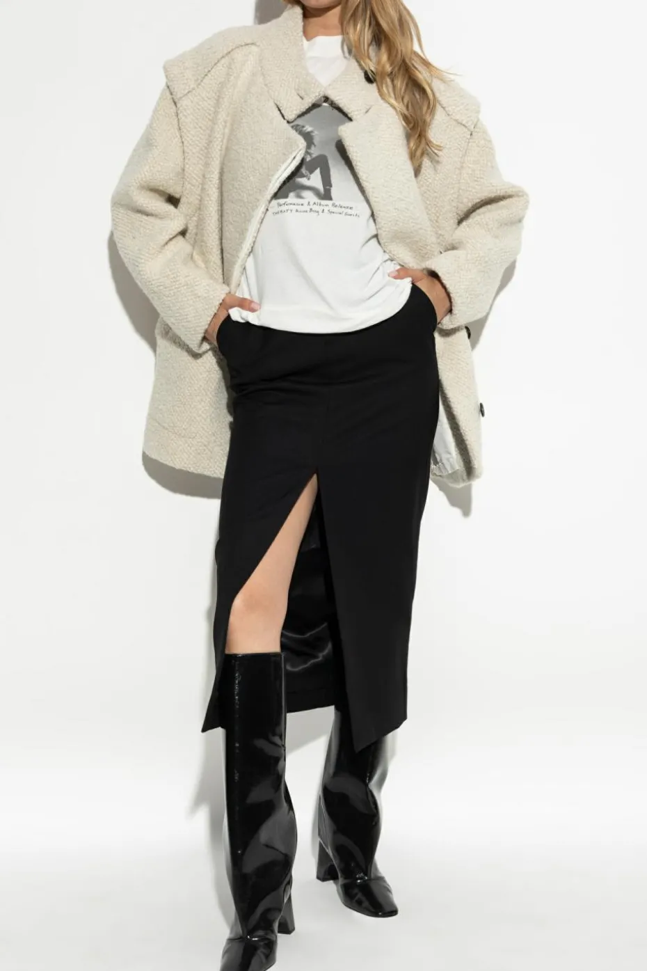 Iro cream Coat "Pavina"