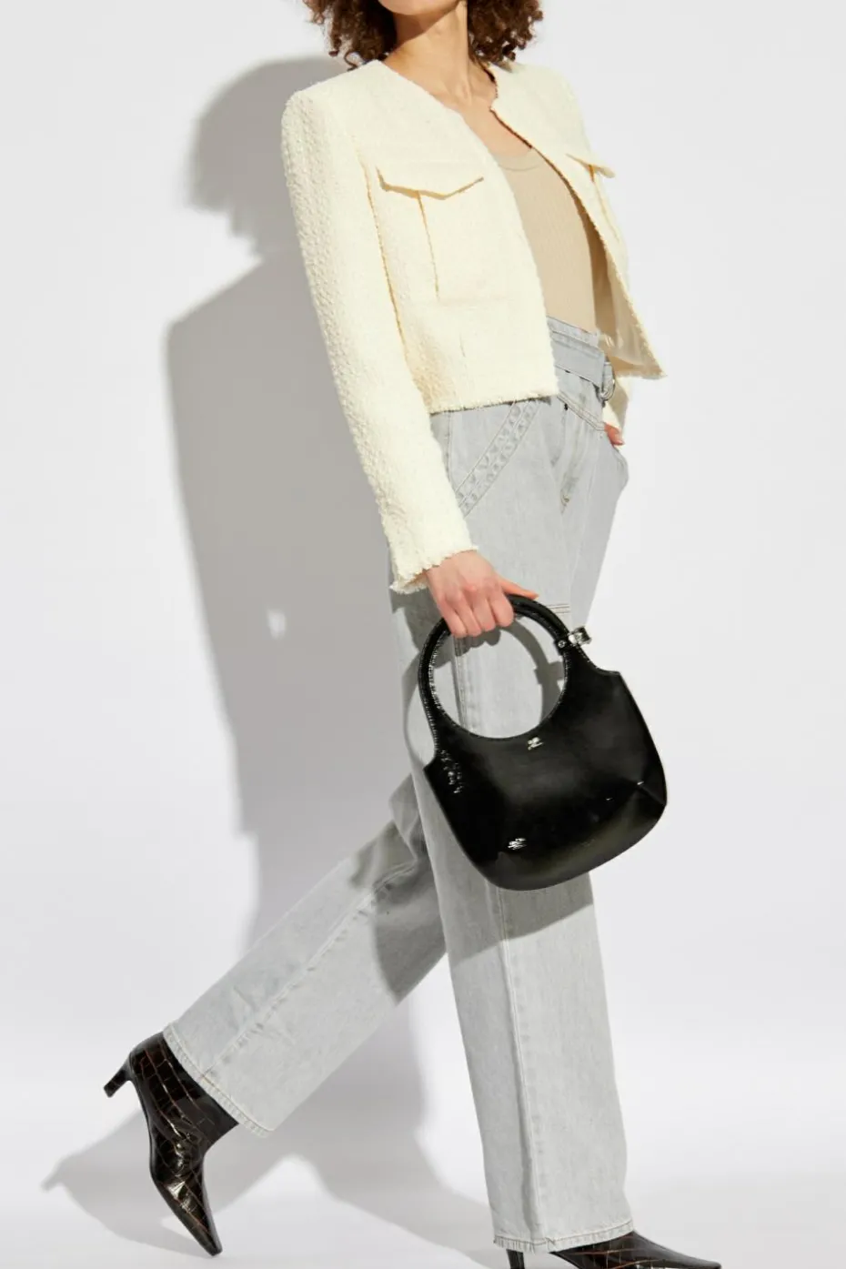 Iro cream Jacket Siname