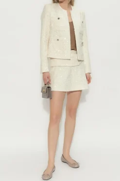 Iro cream Tweed Blazer Attina