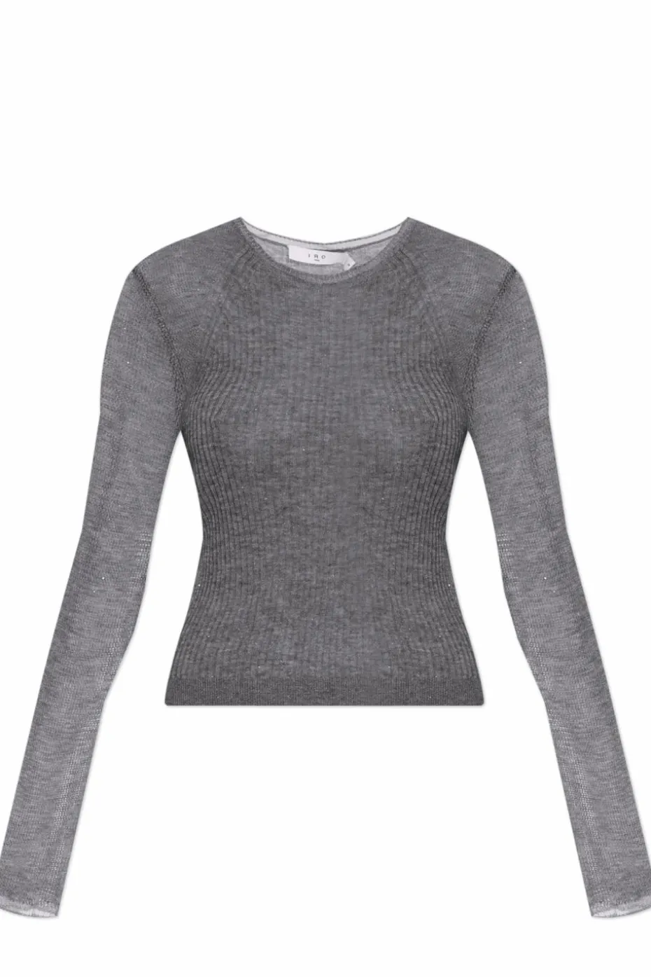 Iro GREY "Kerria" top with metallic thread