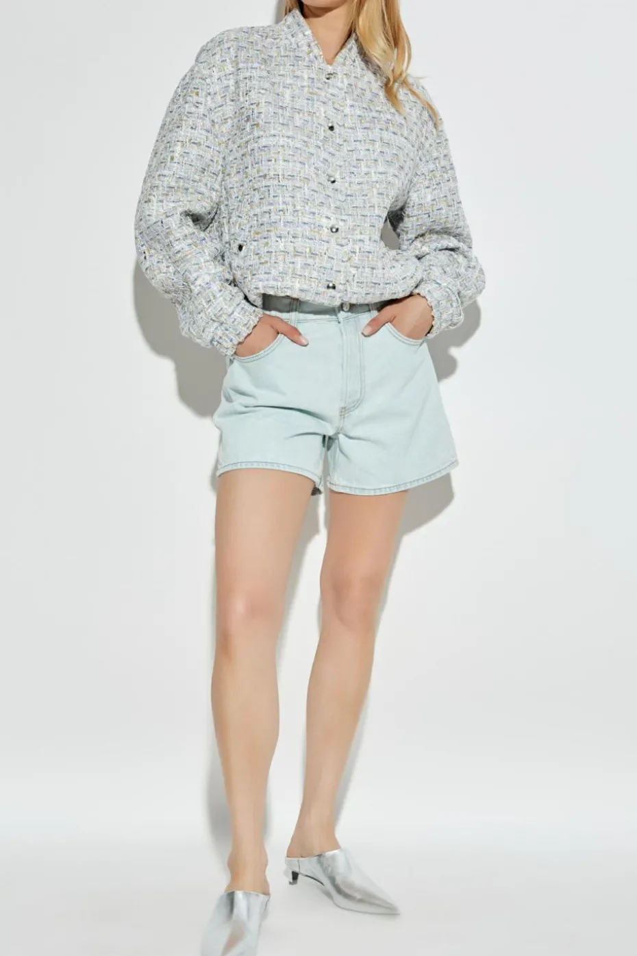 Iro GREY Tweed jacket "Noemy"