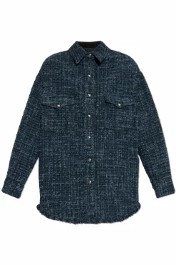 Iro NAVY BLUE Shirt Binna