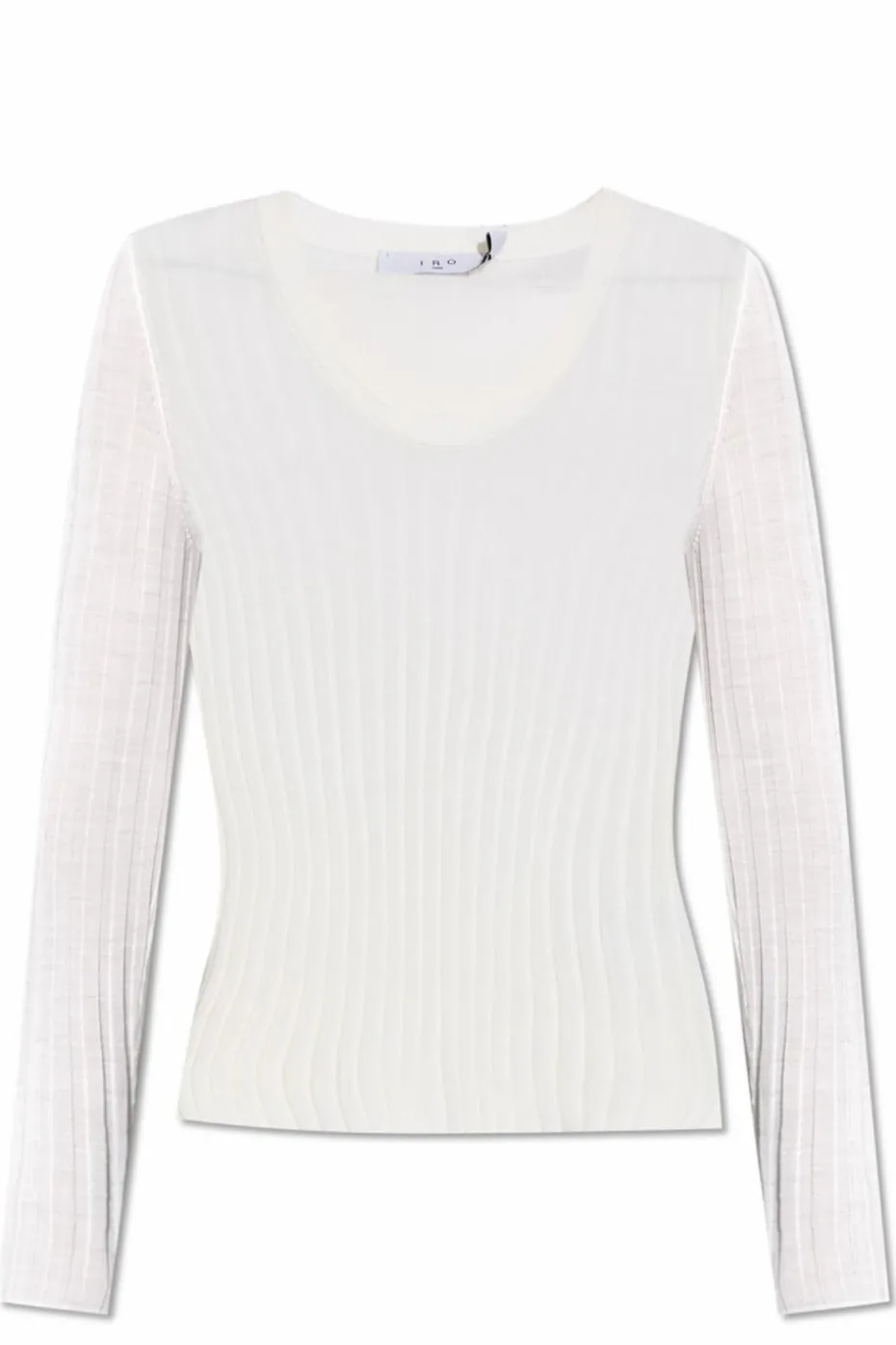 Iro WHITE Wool top "Hattie"