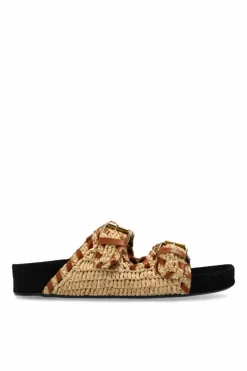 Isabel Marant beige Braided sandals āLennyoā