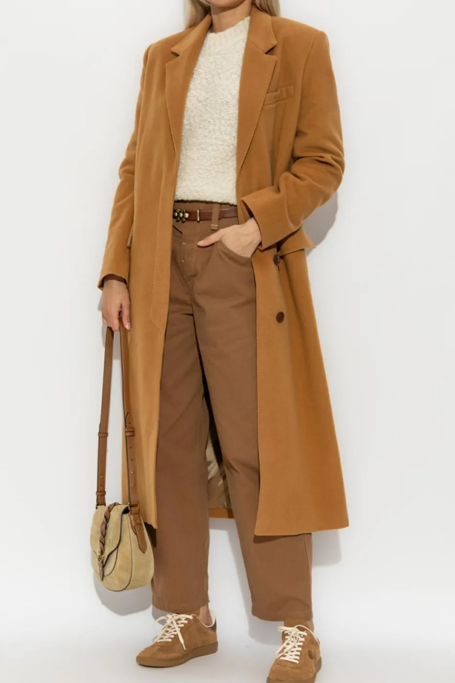 Isabel Marant beige Coat "Ellenita"