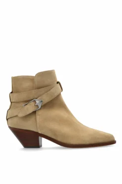 Isabel Marant beige Deivy Heeled Boots