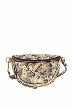 Isabel Marant beige Dog waist bag 'Skano'