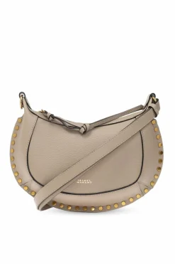 Isabel Marant beige ‘Oscan Moon’ leather shoulder bag