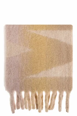 Isabel Marant beige Scarf with "Loliana" logo