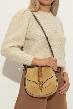 Isabel Marant beige Shoulder bag "Altay Small"