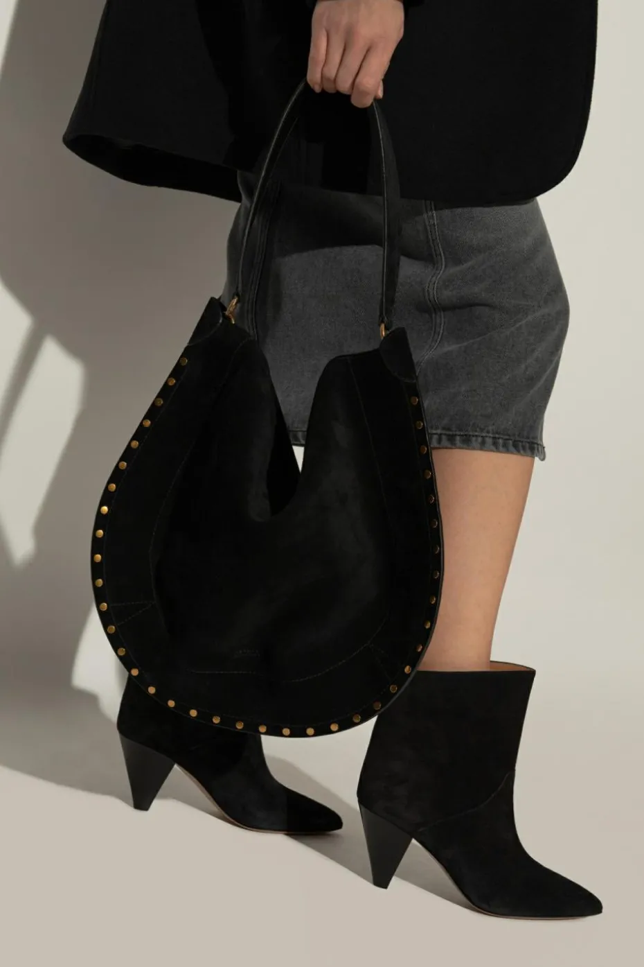 Isabel Marant BLACK Bag Oskan type shopper