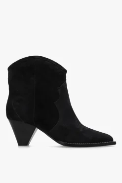 Isabel Marant BLACK ‘Darizo’ heeled ankle boots