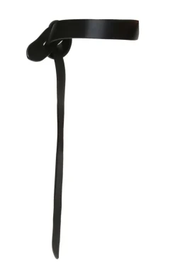 Isabel Marant BLACK Knot detail leather belt