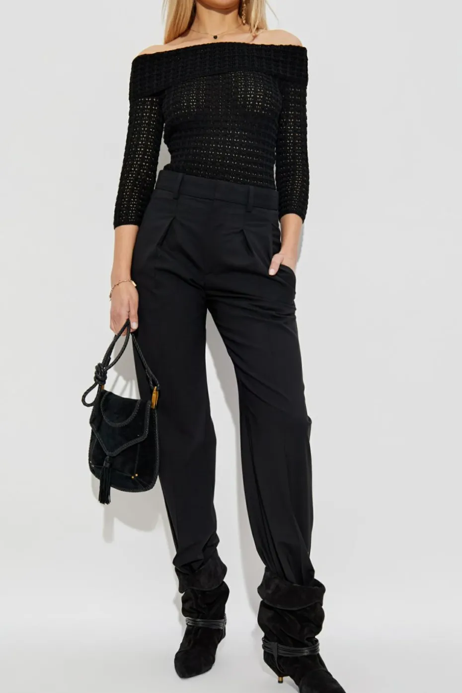 Isabel Marant BLACK Lisetta trousers