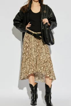Isabel Marant BLACK Ribbed top Thea