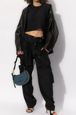 Isabel Marant BLACK Short T-shirt 'Zaely'