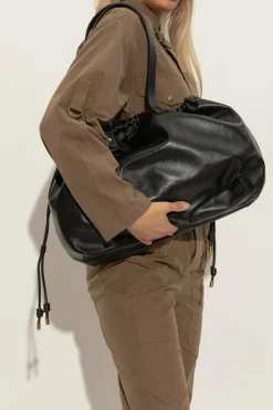 Isabel Marant BLACK Shoulder bag `Silven E/W`