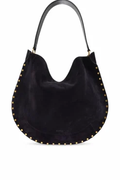 Isabel Marant BLACK Shoulder bag "Oskan Hobo"