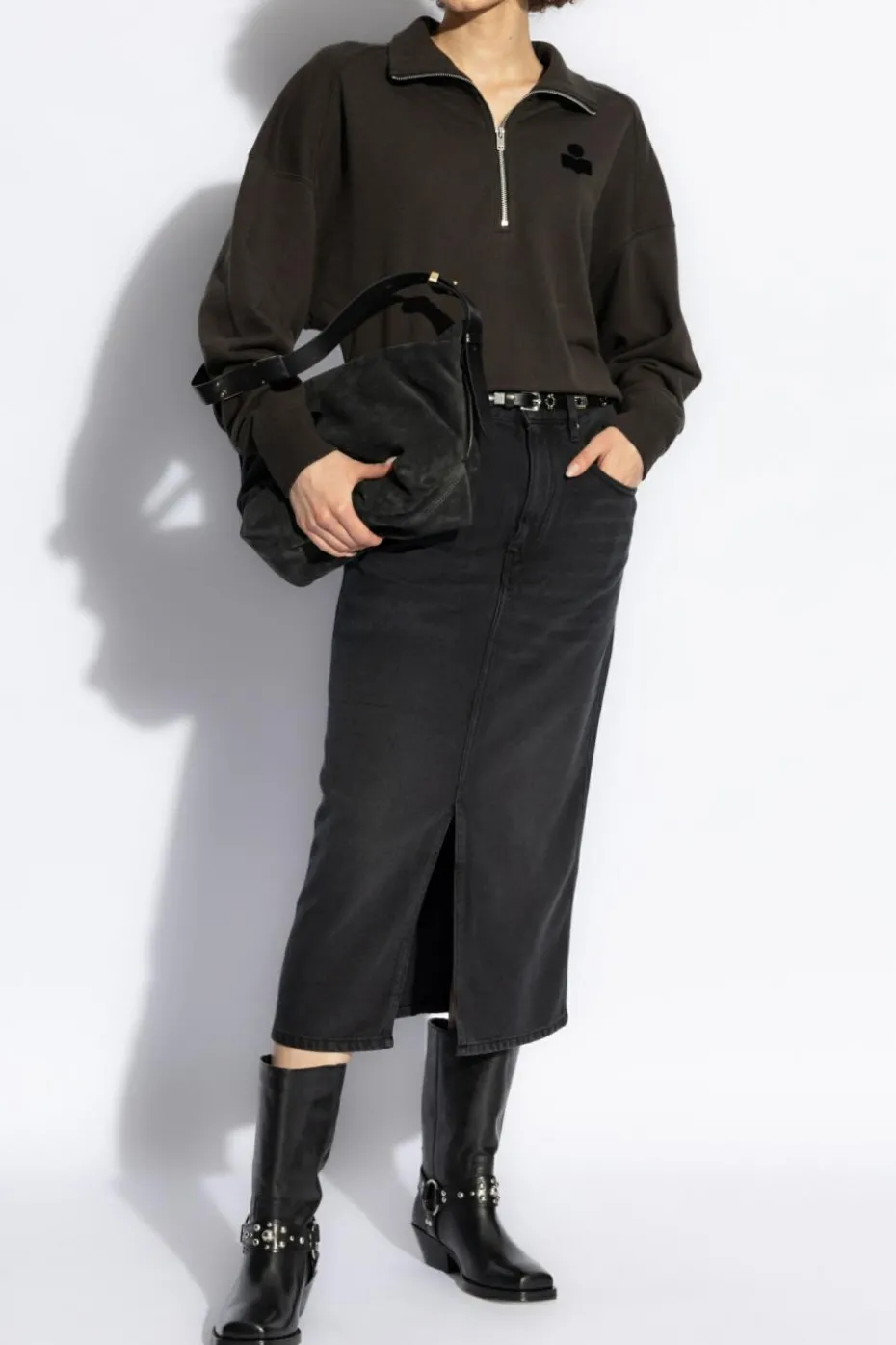 Isabel Marant BLACK Skirt `Tilauria`