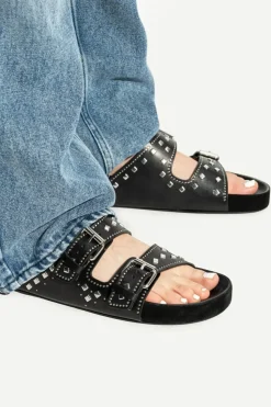 Isabel Marant BLACK Slides Lennyo