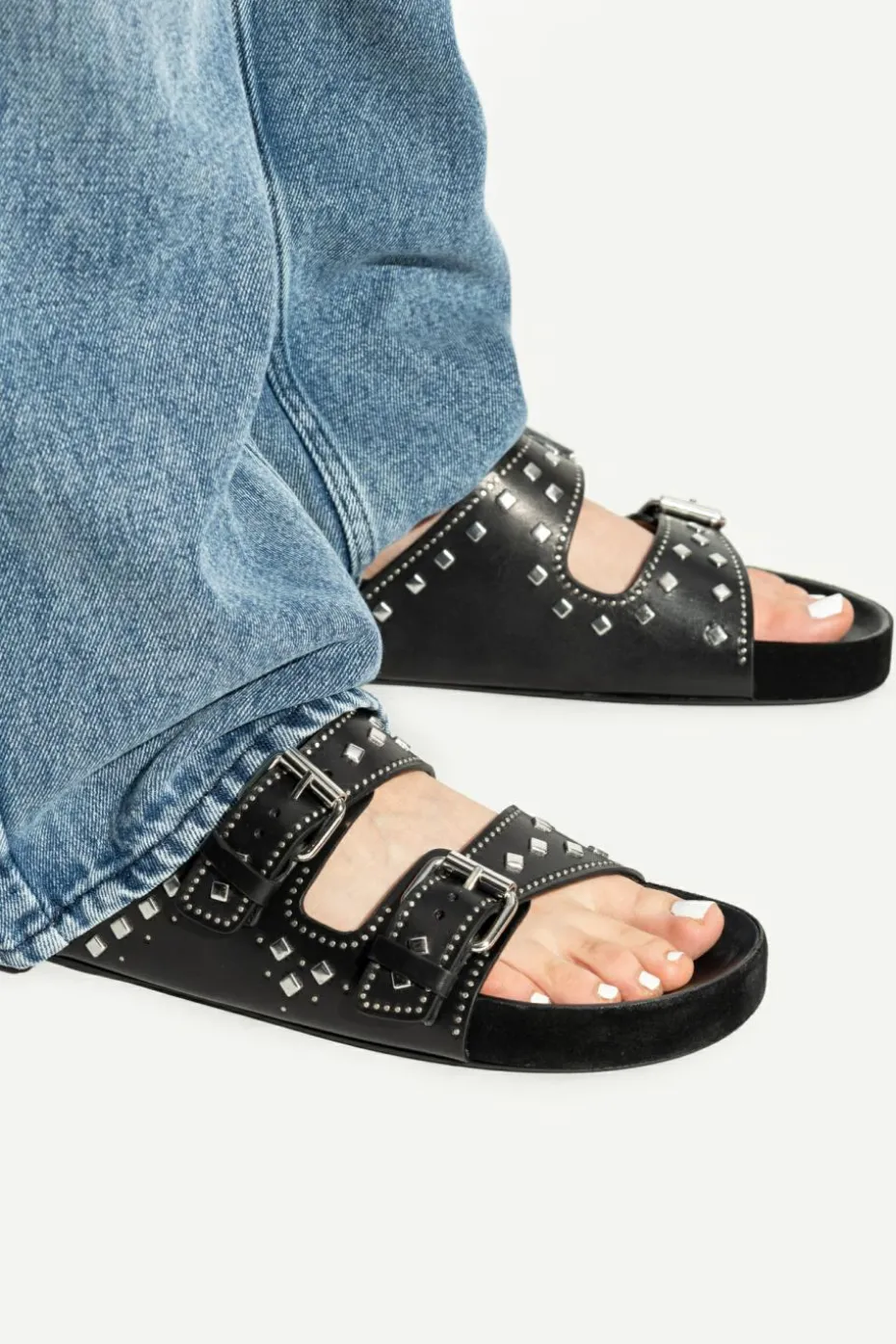 Isabel Marant BLACK Slides Lennyo