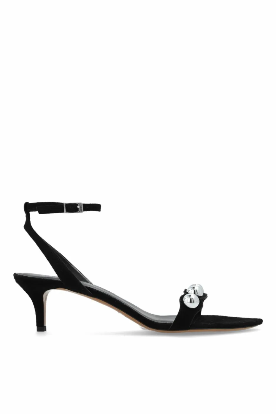 Isabel Marant BLACK Suede heeled sandals "Arolee"