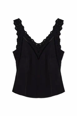 Isabel Marant BLACK Top "Fradela"