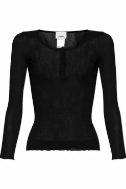 Isabel Marant BLACK Top "Lamylic"