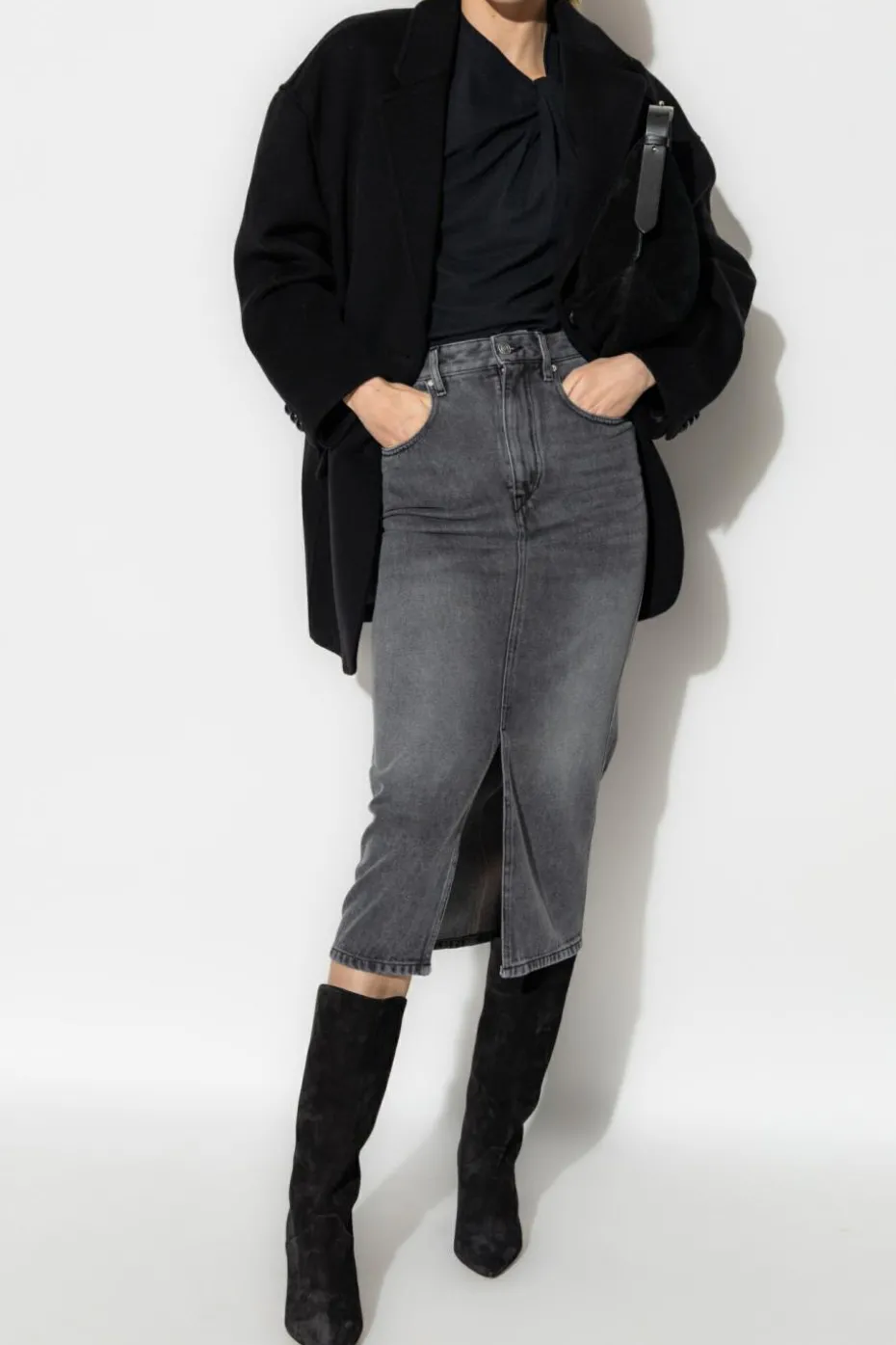 Isabel Marant BLACK Top Nayda