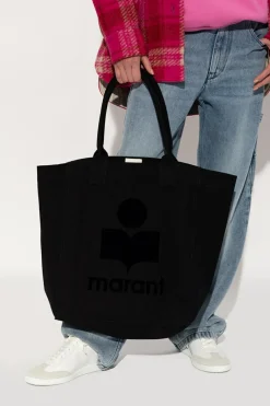 Isabel Marant BLACK ‘Yenky’ shopper bag