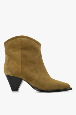 Isabel Marant BROWN āDarizoā heeled ankle boots