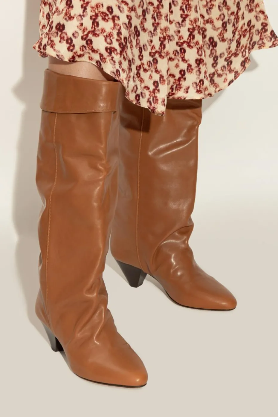 Isabel Marant BROWN Heeled boots `Elita`